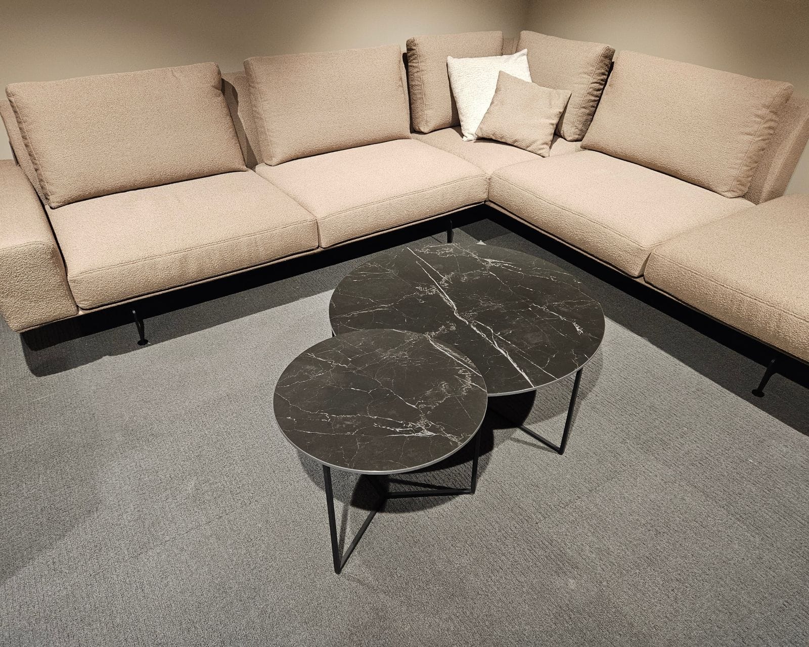 salontafelset akante keramiek marquina (2)