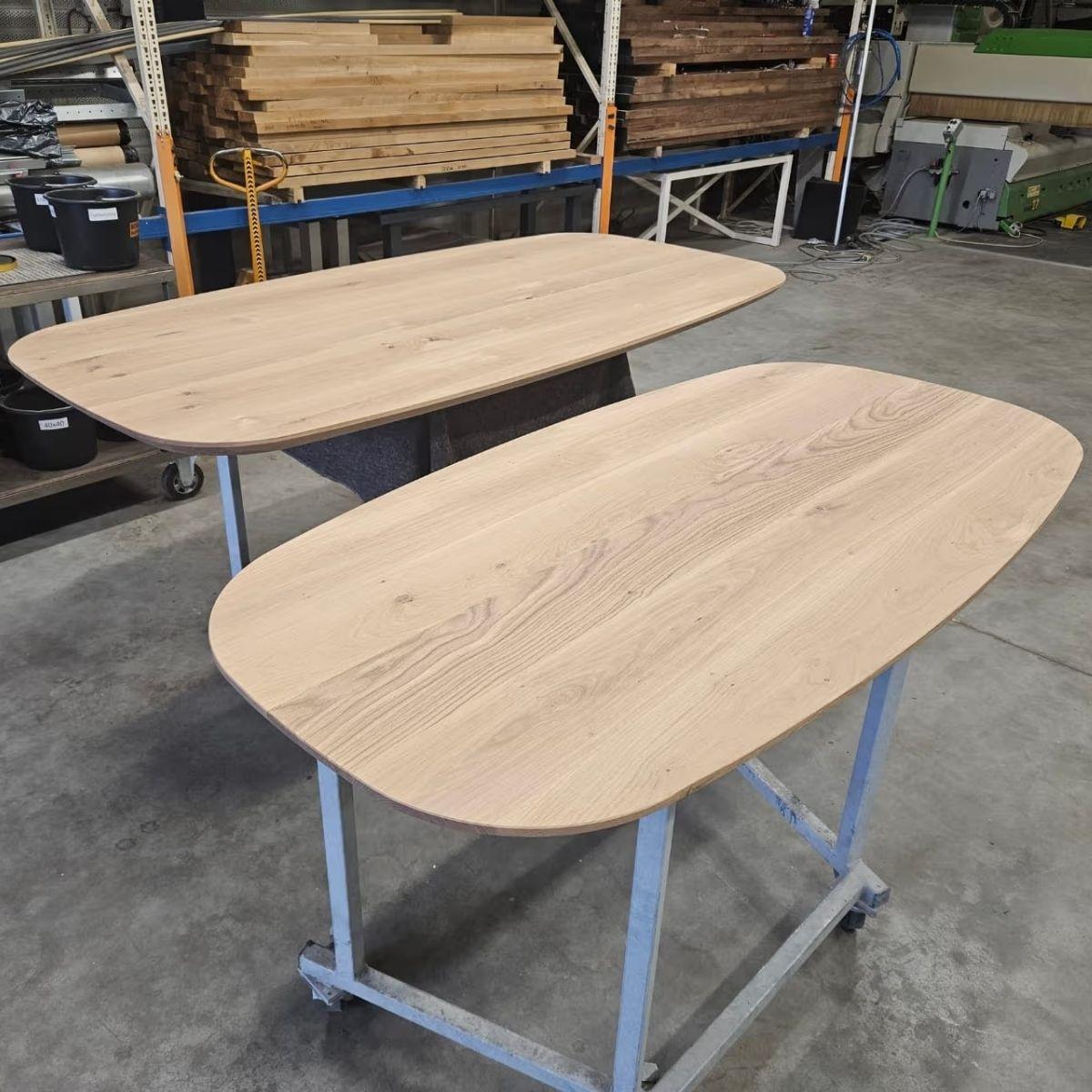 Houten tafelbladen